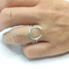 Circle Ring Oval Karma Ring,Karma Ring