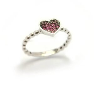 Sterling Silver Heart Ring