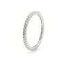 Sterling Silver Full Eternity Band Ring