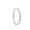 Sterling Silver Full Eternity Band Ring