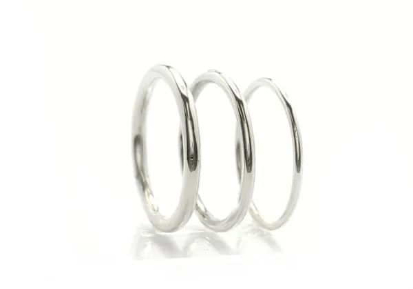 Silver Thin Stacking Ring